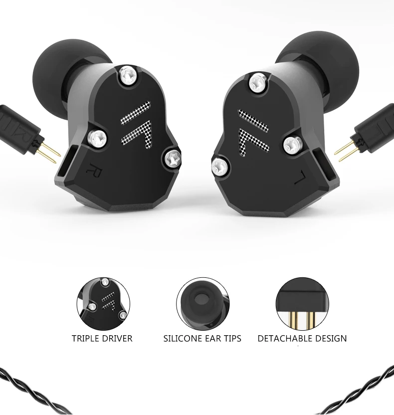 Revonext QT2S 2DD+ 1BA гибридные наушники-вкладыши HIFI DJ Monito, спортивные наушники для бега, наушники-вкладыши, наушники-вкладыши для Revonext QT2