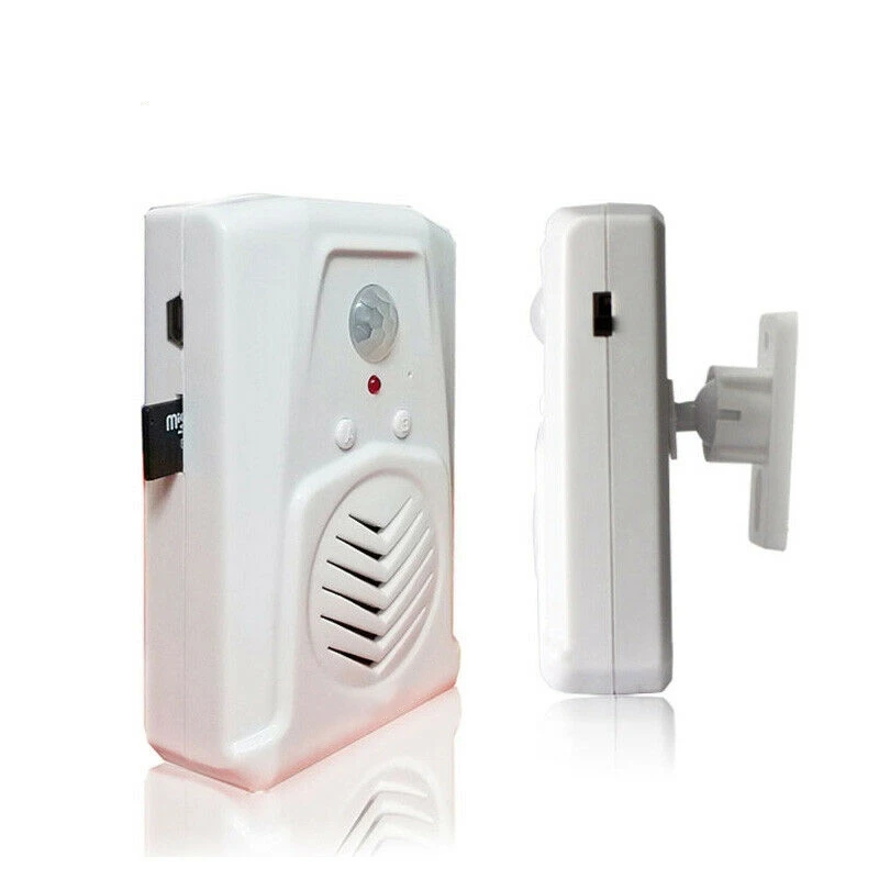 

Sensor Motion Door Bell Switch MP3 Infrared Doorbell Wireless PIR Motion Sensor Voice Prompter Welcome Door Bell Entry Alarm