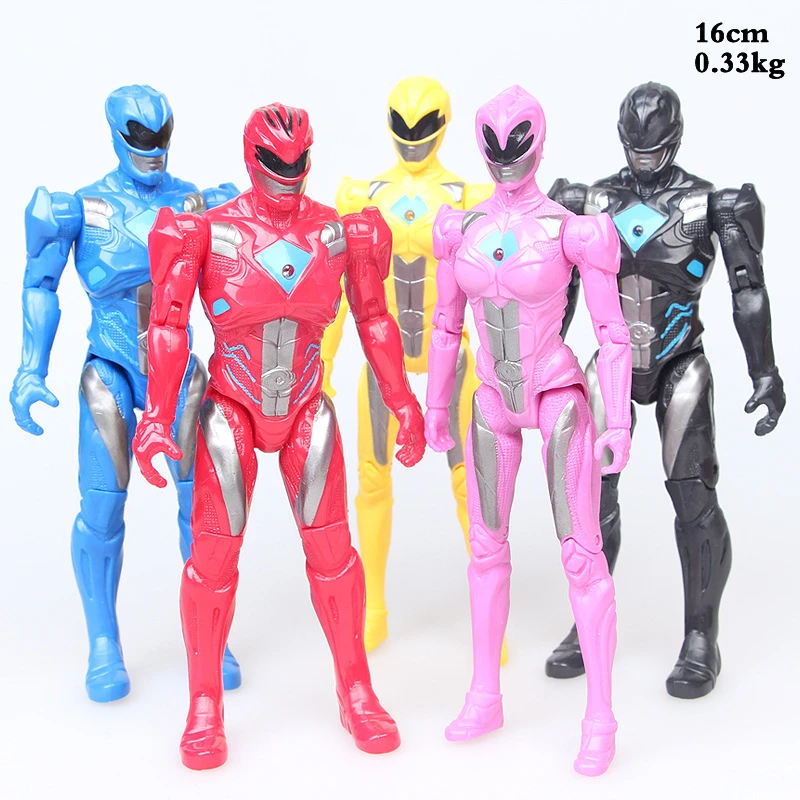 

Power Rangers Science Fiction Film Figure Pvc Jason Zack Billy Trini Action Collectible Model Decorations Doll Toys for Children