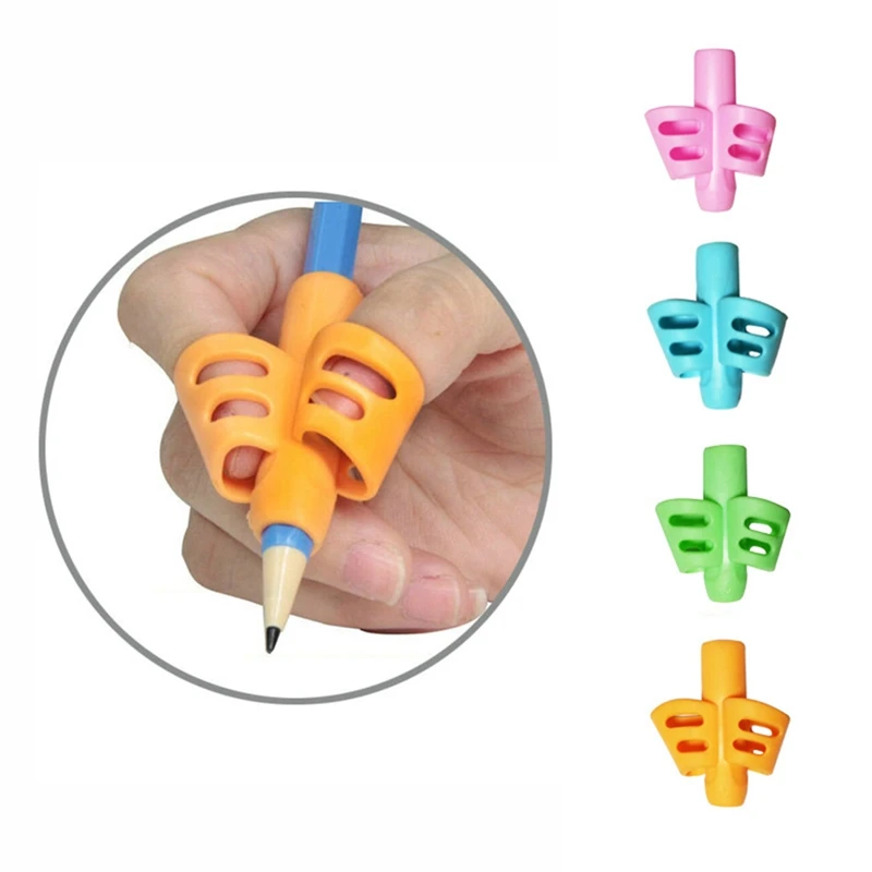 

13Pcs/set Pen Holder Children's Stationery Soft Rubber Writing Corrector Correction Pen Cover