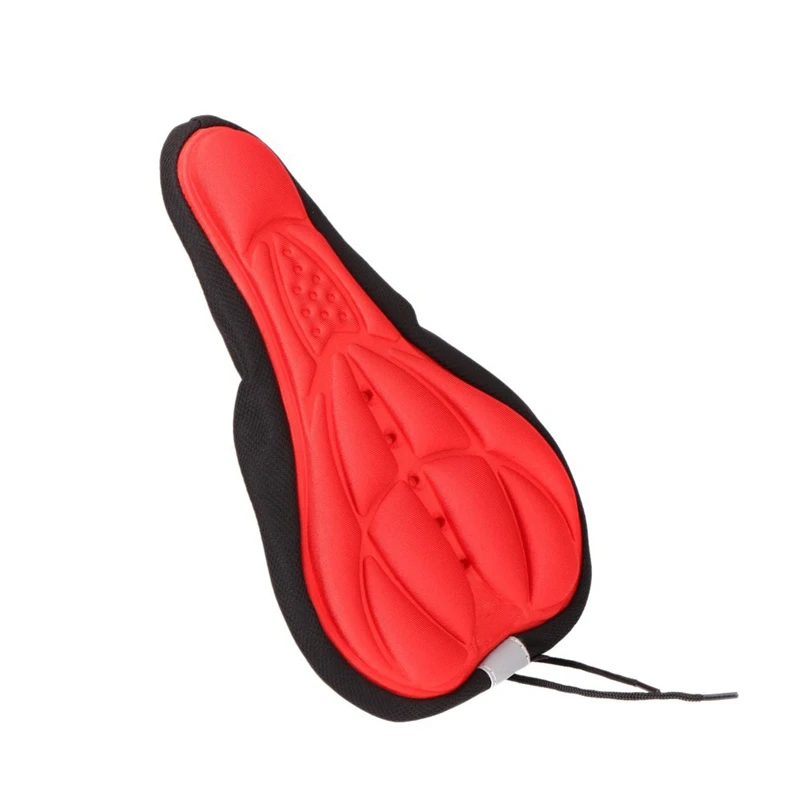 Силиконовый красный чехол на сиденье велосипеда|Седло велосипеда| |