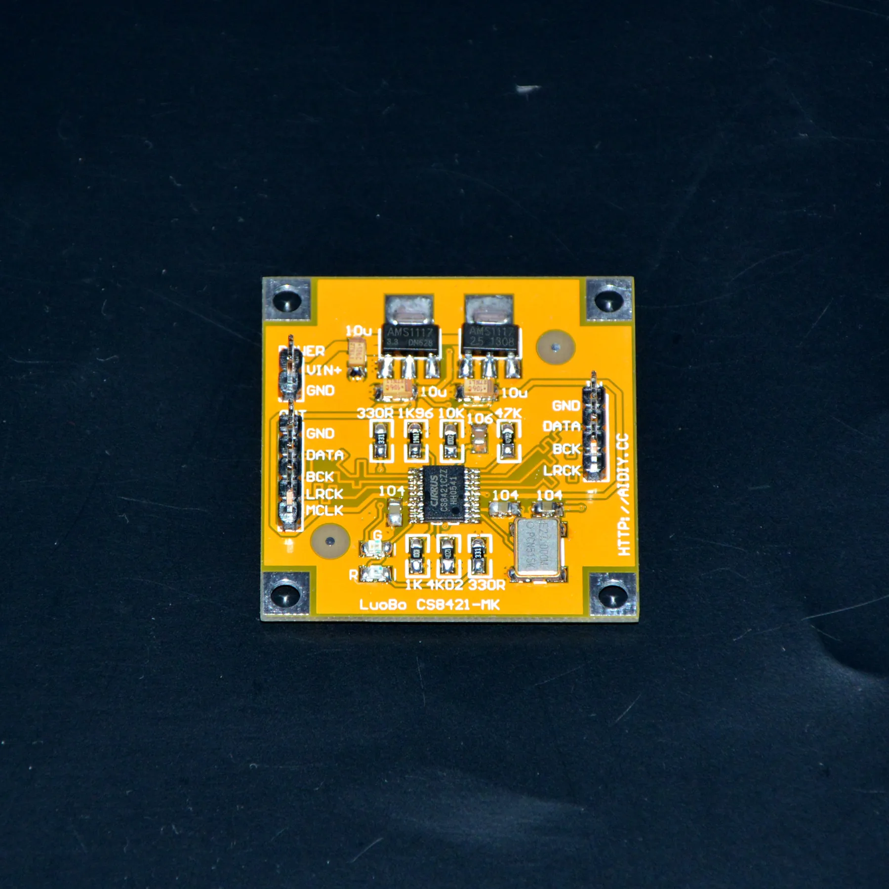 CS8421 I2S преобразование частоты дискретизации вверх частотный вниз Модуль