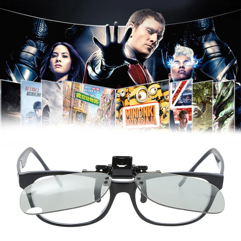

1 PCS Red Blue 3D Glasses Black Frame For Dimensional Anaglyph TV Movie DVD Game