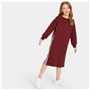 SHEIN/однотонное Повседневное платье-толстовка с контрастными буквами и лентами; коллекция года; весенние прямые платья с длинными рукавами для девочек