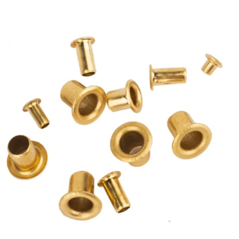 100-500Pcs M0.9 M1.3 M1.5 M1.7 M2 M2.3 M2.5 M3 m4 m5 m6 Tubular Copper hollow Rivets Double-sided Circuit Board PCB Nails | Обустройство