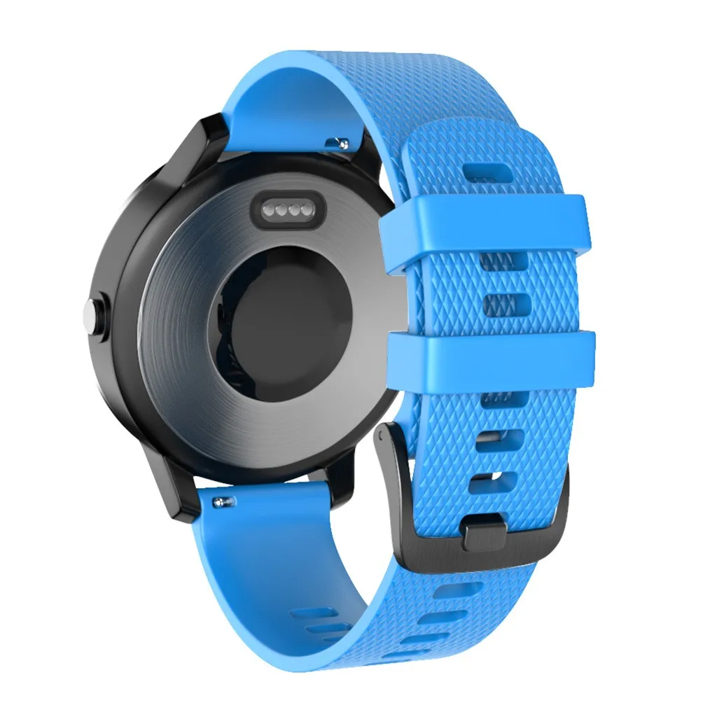 Маленький силиконовый ремешок на запястье для Garmin Vivoactive 3, браслет, Смарт-часы, ремешок для мужчин, Т-образный ремешок для женщин и мужчин, спортивный ремешок для часов, 19Aug