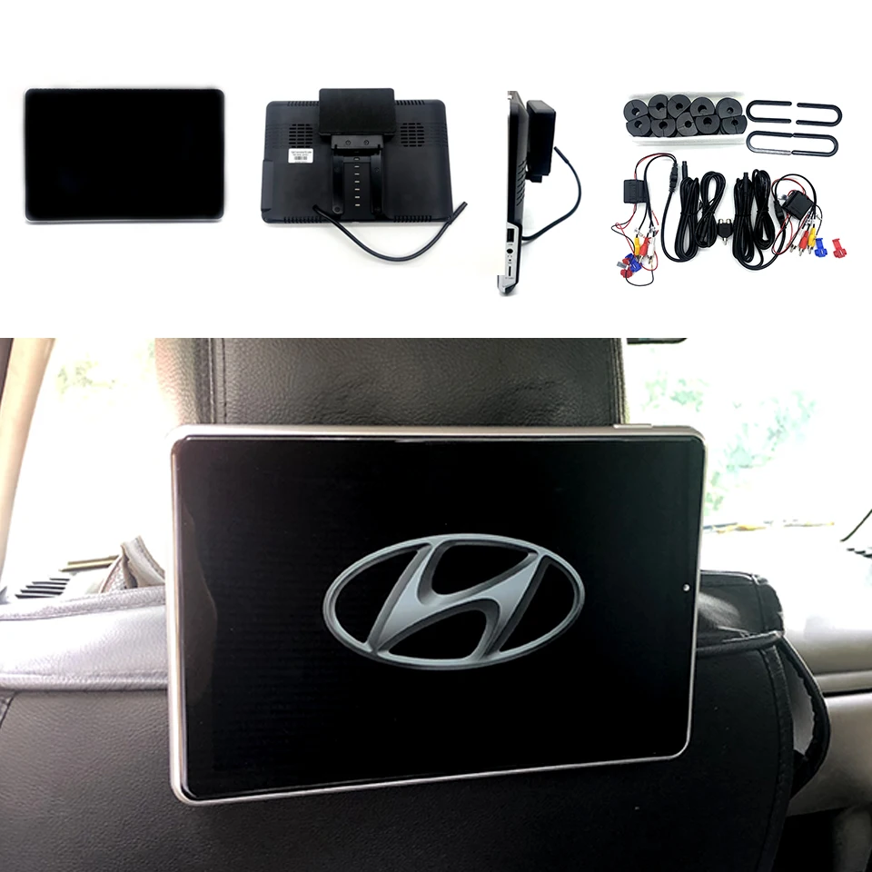 Для Hyundai Tucson 10 1 дюймов 2G + 16G беспроводной Wifi Bluetooth USB SD Android 0 система подголовник с