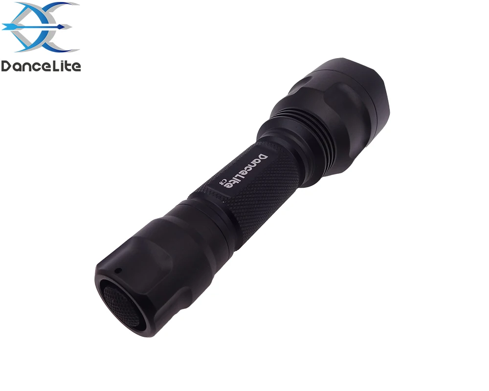 Военное качество ~ DanceLite C8 XM L2 U3 10W AMC7135x12 4200mA 18650 фонарь для охоты|Фонарики и