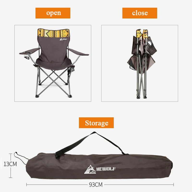 

Travel Ultralight Folding Chair Superhard High Load Outdoor Camping Chair Portable Beach Hiking Picnic Fishing Chair