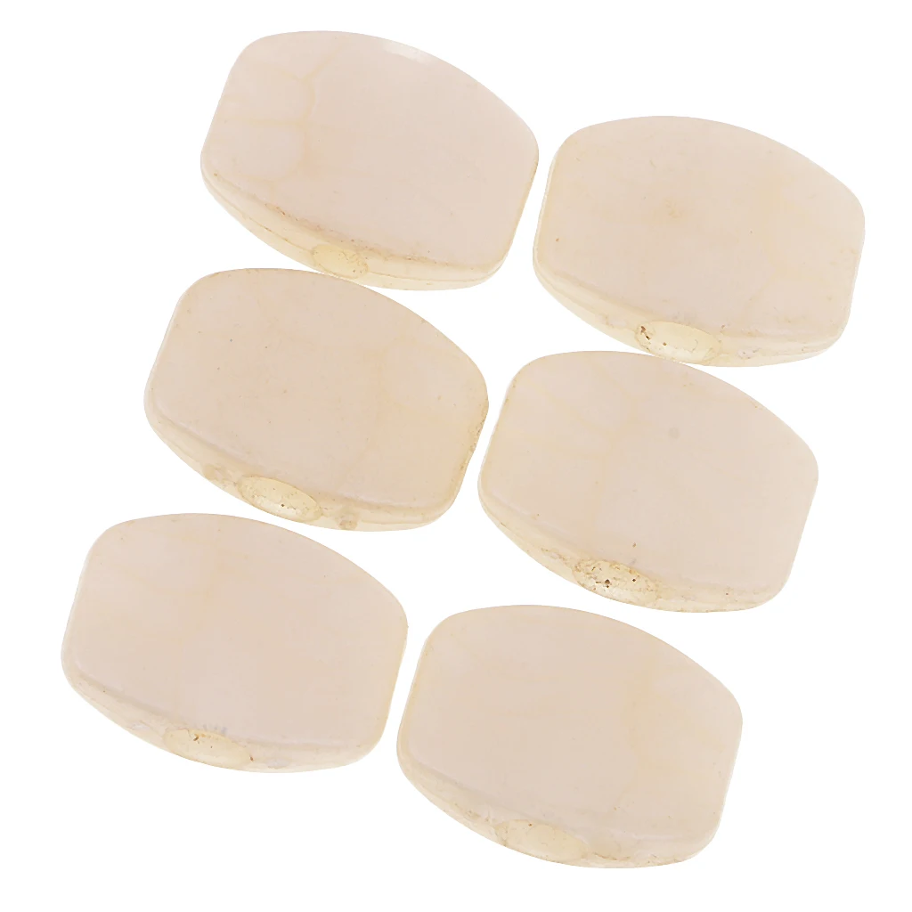 6 шт гитарный тюнер Тюнинг ключ машина для пришивки пуговиц головки жемчужно