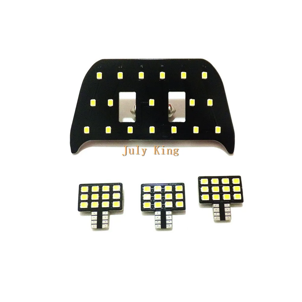 July King LED 6000K белый чехол для чтения салона автомобиля Mitsubishi Pajero Sport Montero 2835 SMD 54