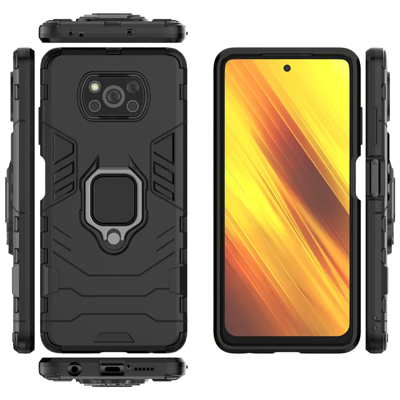 Shockproof Bumper For Xiaomi Poco X3 Pro Case For Poco X3 Pro F3 M3 Redmi Note 9T Cover Protective Phone Cover For Poco X3 Pro