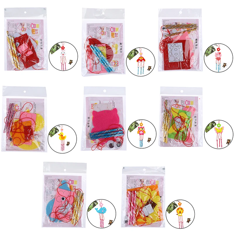 Ветряные колокольчики сделай сам Развивающий пазл игрушки для детей наборы