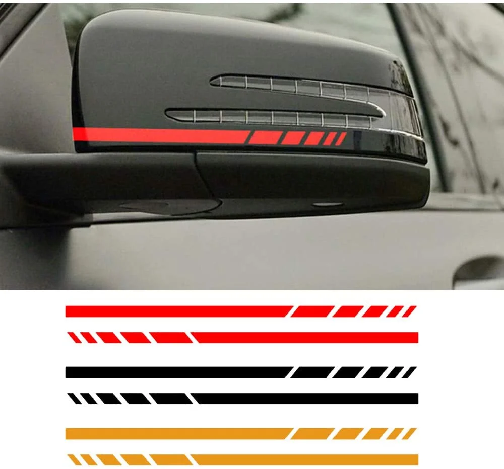 

Наклейка на боковые полосы для зеркала заднего вида для Mercedes-Benz A C E GLA GLC GLE GLS G CLS CLA Class AMG W176 W204 W205