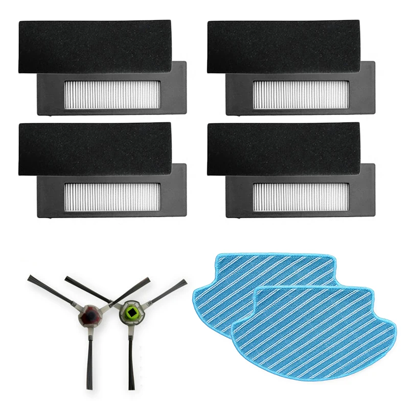 Фильтр боковая щетка Швабра замена ткани для робота пылесоса Ecovacs Deebot DE55|Чистящие