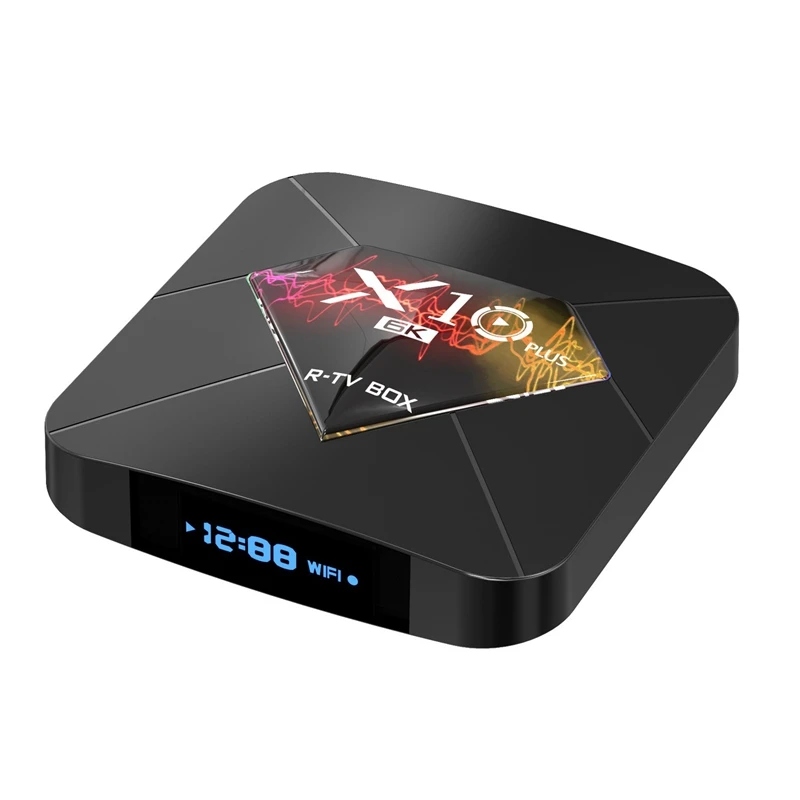

ТВ-приставка R-TV X10PLUS Allwinner H6 Android 9,0 6K HD 4 ГБ/64 ГБ