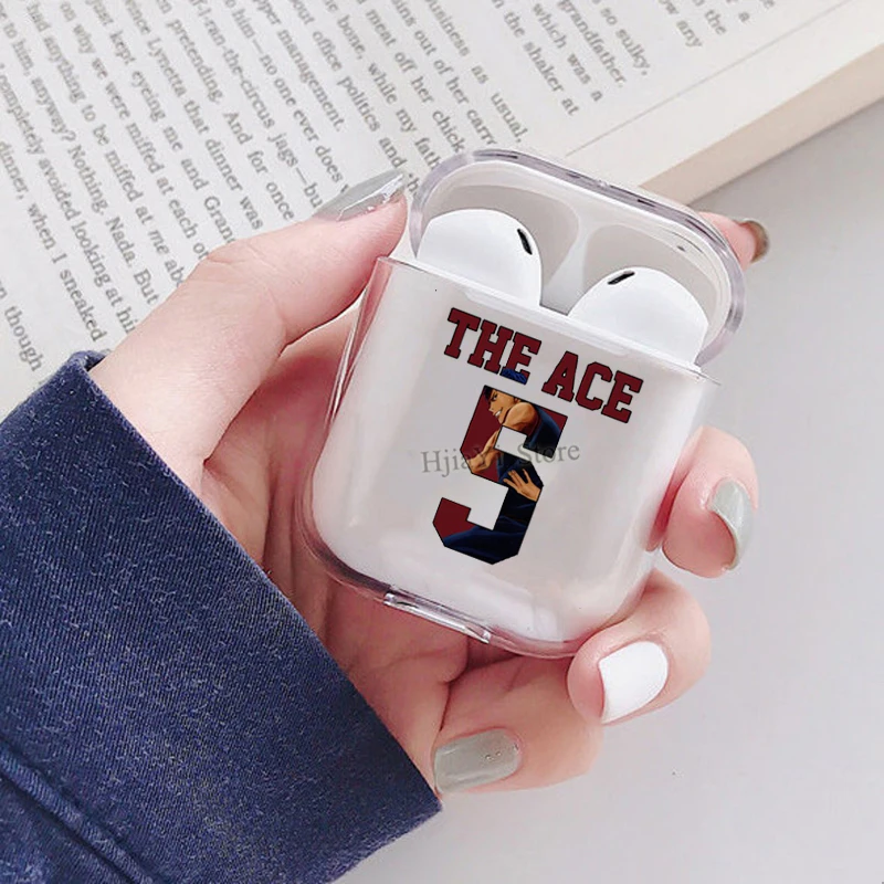 

Kuroko no корзина Aomine Daiki туз Nr 5 мягкий чехол из ТПУ для Apple AirPods 2 прозрачных отделения наушники чехол для переноски 1 принципиально Капа