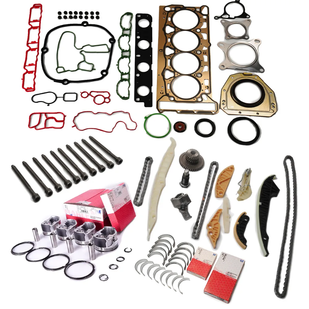 Комплект для капитального ремонта двигателя поршни кольца натяжитель цепи