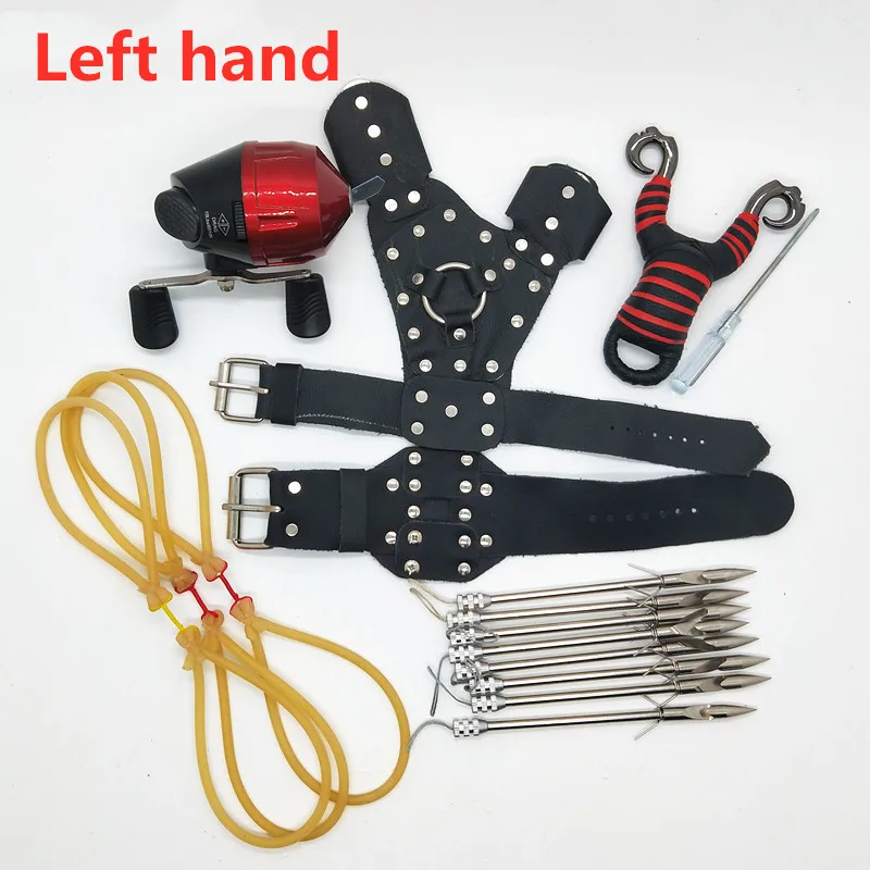 Высокое качество мощный Рогатка набор рыболовная профессиональная стрела Охота