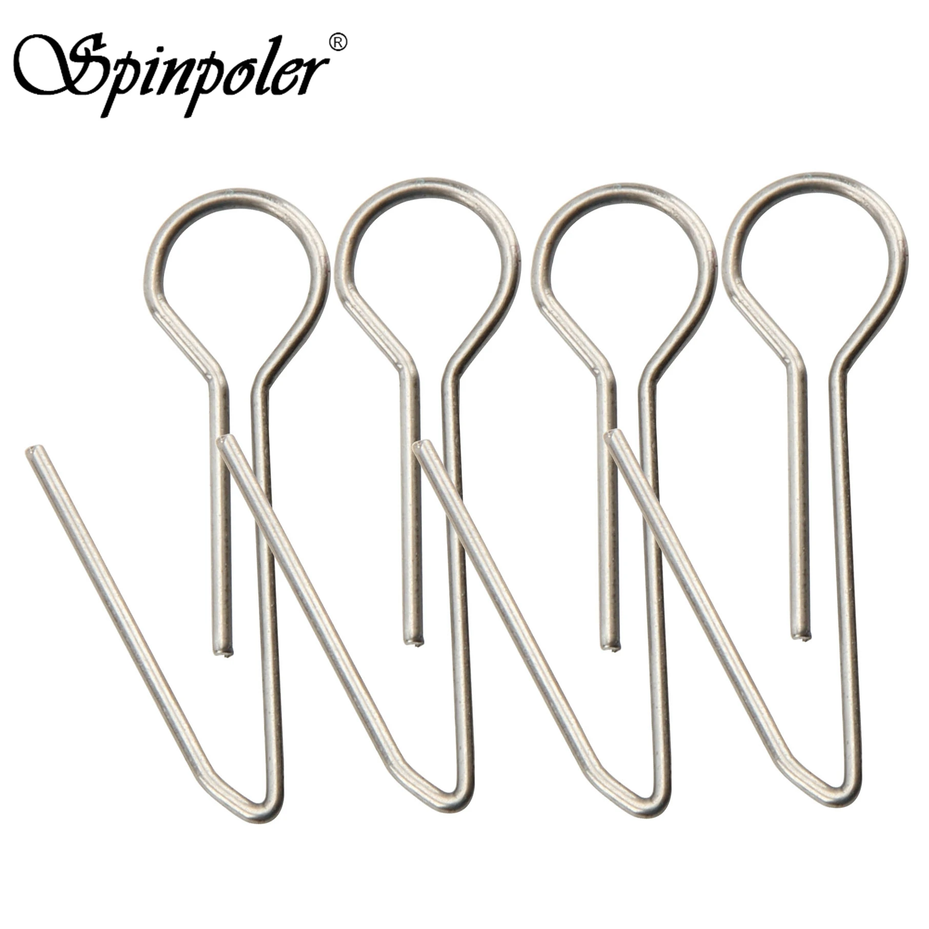 100 шт. Cheburashka Rig булавка из нержавеющей стали 13 мм/0 51 дюйма 25 98 рыболовные