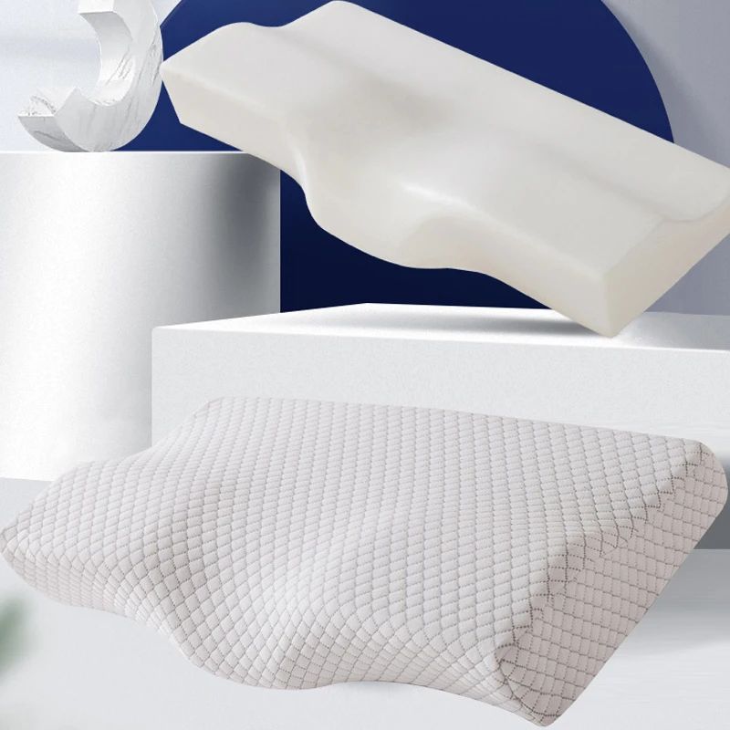 xiaomi pillow memory foam bedding pillow neck protection slow rebound memory foam butterfly shaped pillow health cervical neck free global shipping