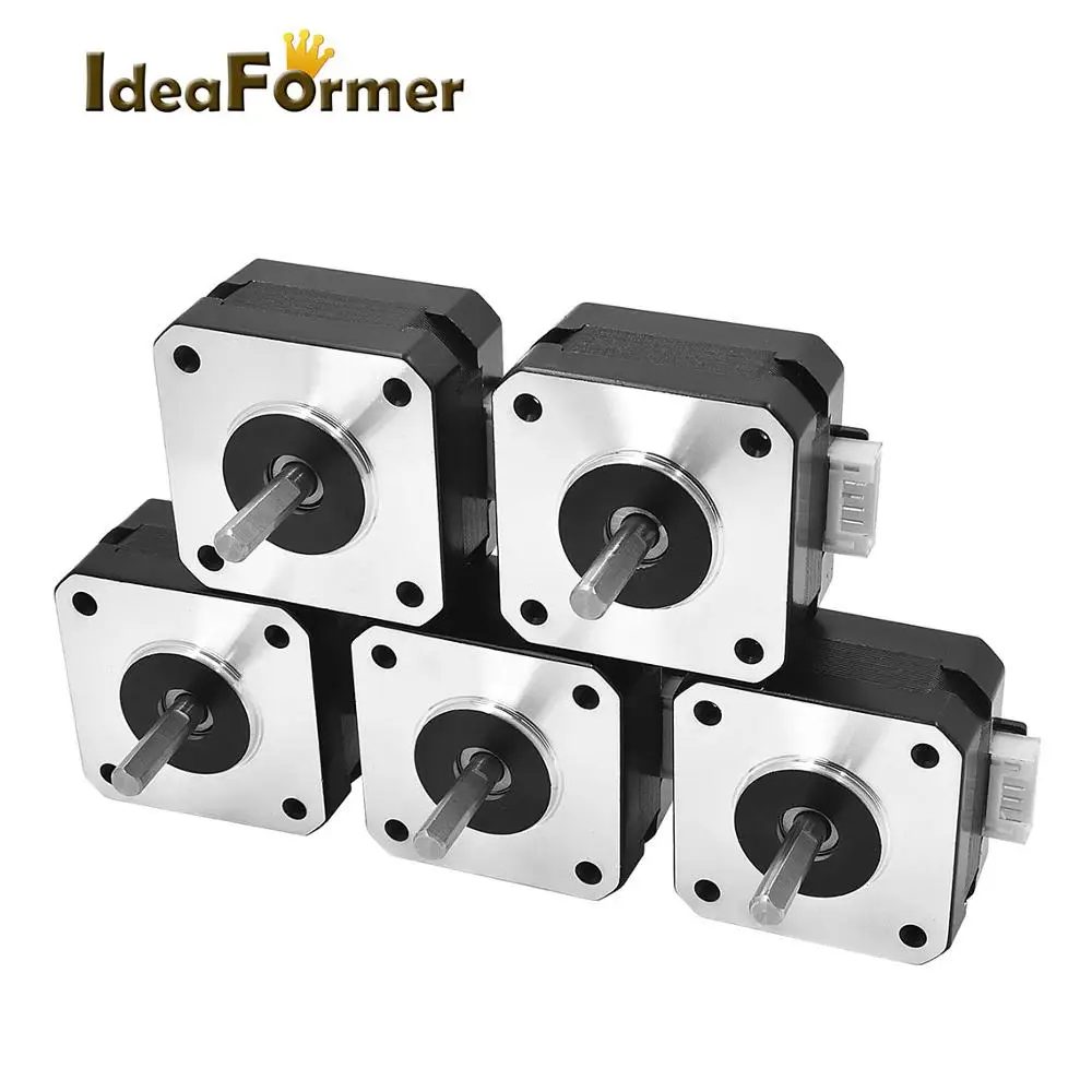 Части 3D принтера гибридный 2 фазы 1 8 градусов CNC Reprap Nema 42 Шаговый двигатель