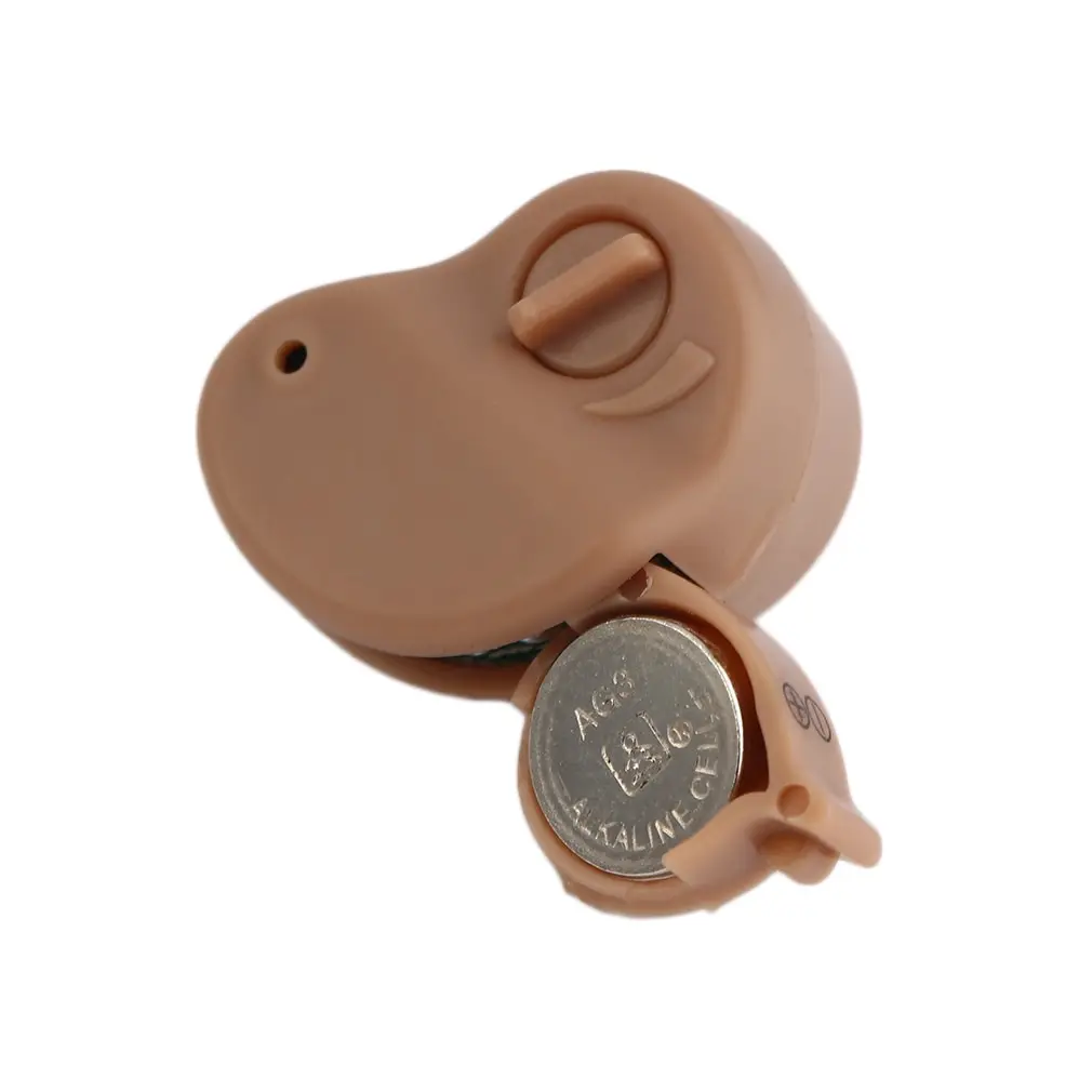 

Portable Mini Hearing Aid Sound Amplifier In the Ear Tone Volume Adjustable Hearing Aids Ear Care For the elderly deaf