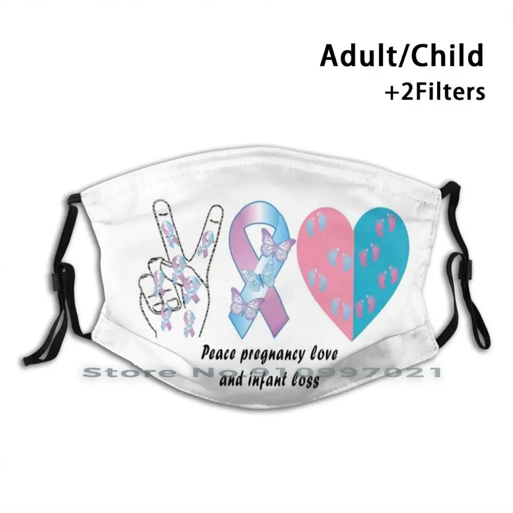 

Беременность и потери Детские День памяти многоразовые лицевая маска против дымки Пылезащитная маска с фильтры для детей и взрослых