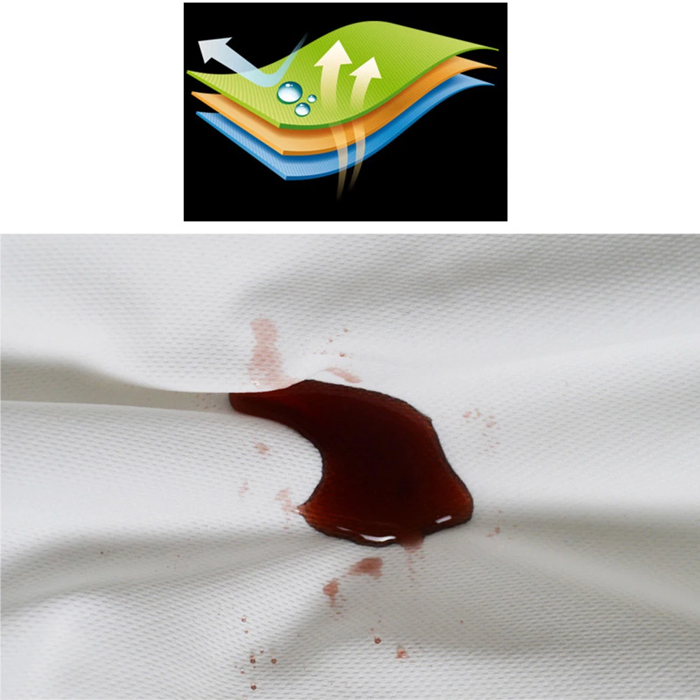 

2021 New Gym Men T Shirt Anti-Dirty Waterproof Solid Color T Shirt O Neck Short Sleeve Quick Dry Top For Male Tshirts M-5XL