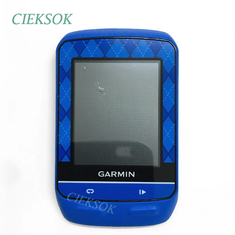 Синий цвет Garmin EDGE 510 велосипедный GPS счетчик мульти спортивный Ремонт ЖК экран с