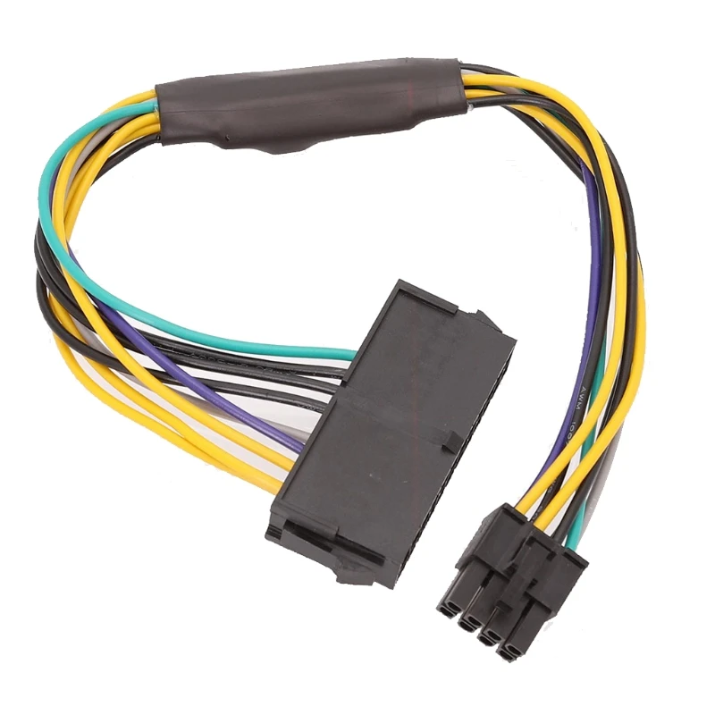 Кабель питания ATX 24p-8p для Dell Optiplex 3020 7020 9020, 11,8 дюйма