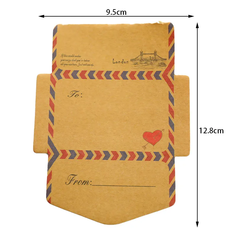 

Retro Vintage Kraft Paper Envelope Mini Leuke Kawaii Cartoon Stationery Post Letter Envelop Gifts