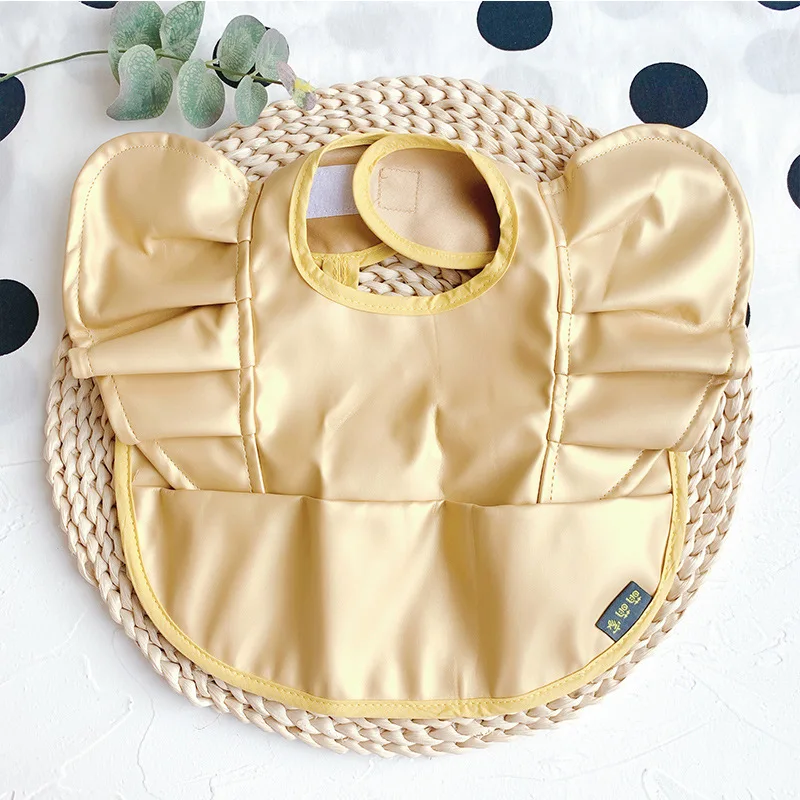 

Ins 360 Degree Cotton Round Bib Fake Collar Gentleman Classic Dot Plaid Flower Print Cravat Baby Burp Waterproof Saliva Towel