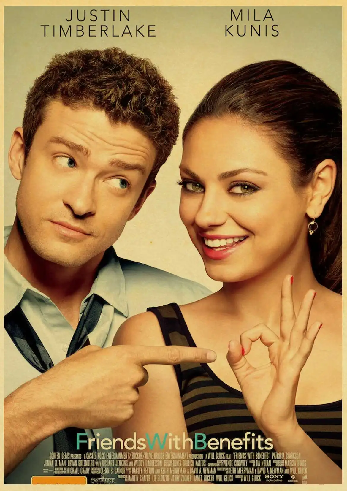 

TV Series Friends Posters Kraft paper Retro Poster Home Decor Wall Sticker Modern Paintings Decorative Wall Poster