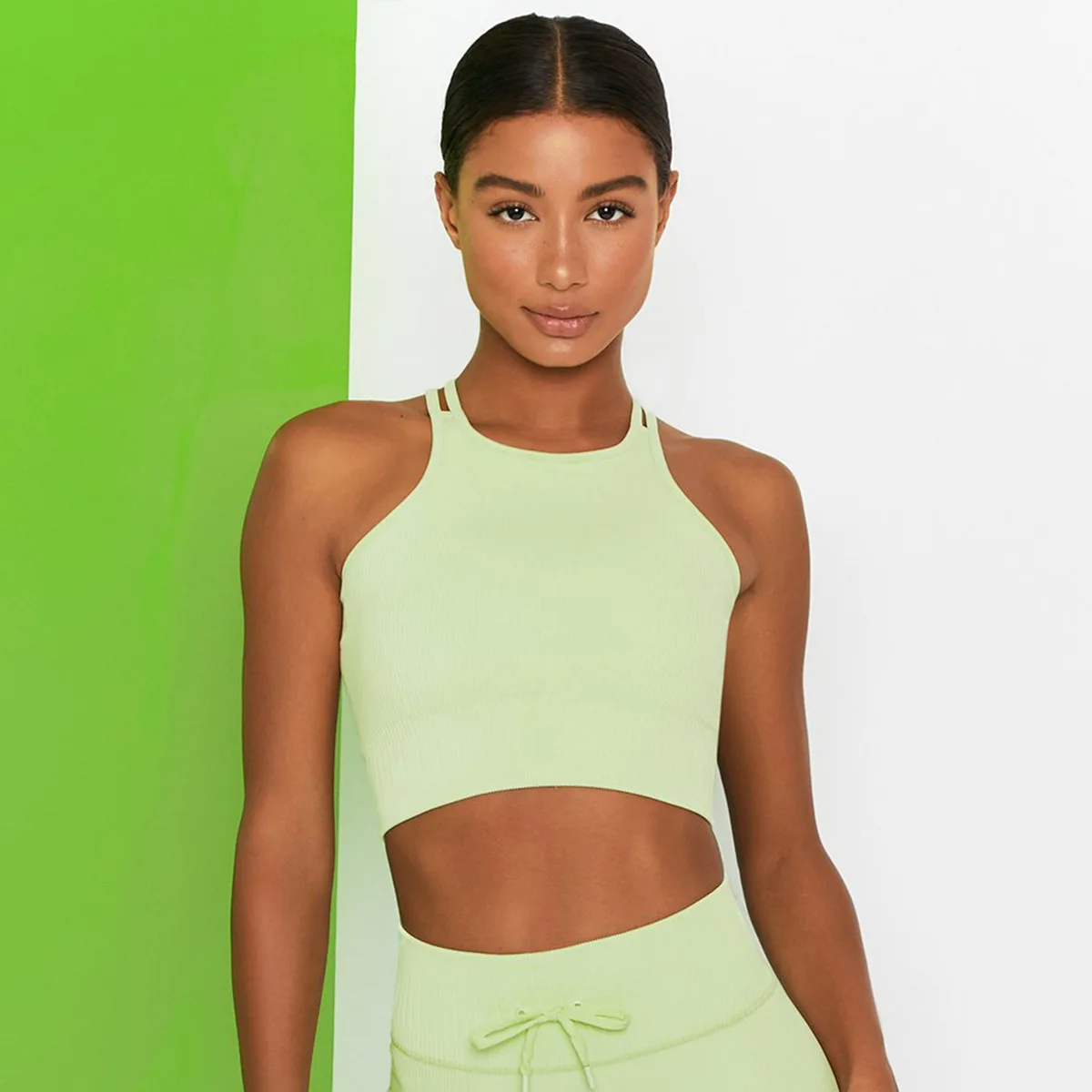 

Бесшовный комплект для йоги, спортивный костюм, женская одежда для спортзала, тренировочная спортивная одежда, комплект для йоги, бесшовные...