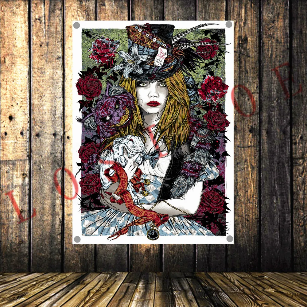 Постеры в классическом стиле поп рок певицы металлические музыкальные наклейки