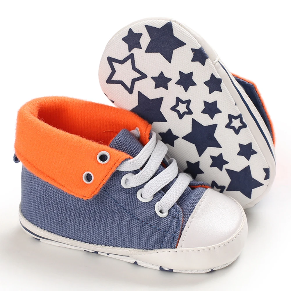 PUDCOCO/Новинка парусиновая Обувь На Шнуровке Для маленьких мальчиков и девочек