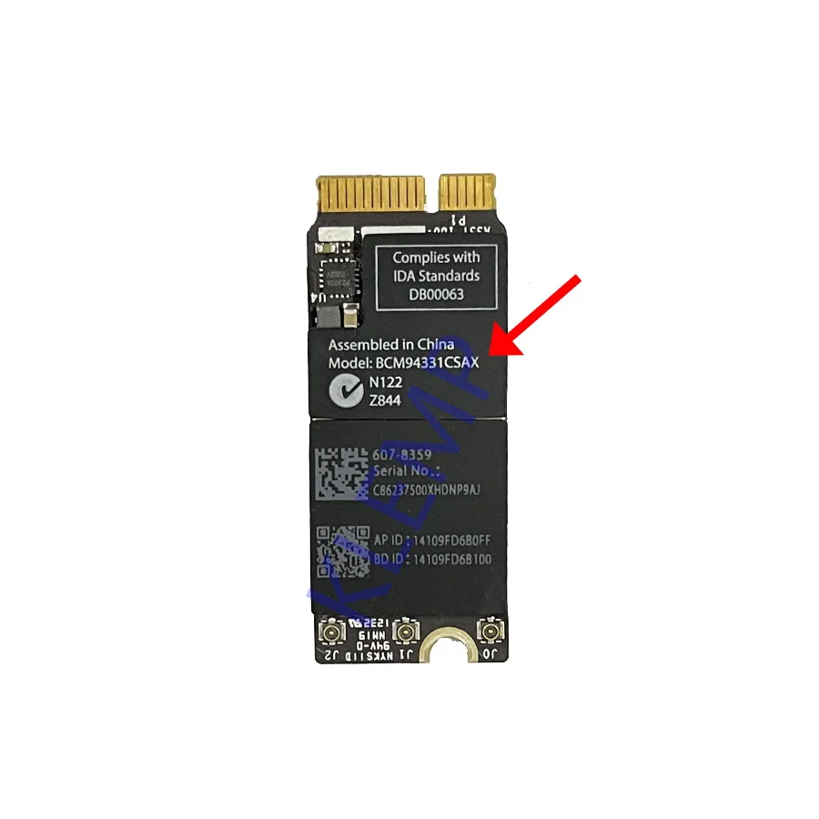 Для Macbook Pro 15 &quotRetina A1398 A1425 A1502 аэропорт Wi-Fi Bluetooth карта Broadcom BCM94331CSAX |