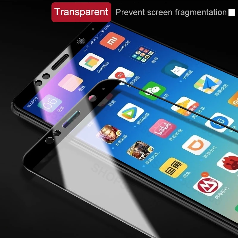 11d full protective glass for xiaomi redmi 5 plus 5a 6 6a 7a s2 go tempered screen protector redmi note 5 5a 6 pro glass film free global shipping