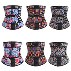 Корсет Женский, неопреновый, с принтом, с регулируемым крючком