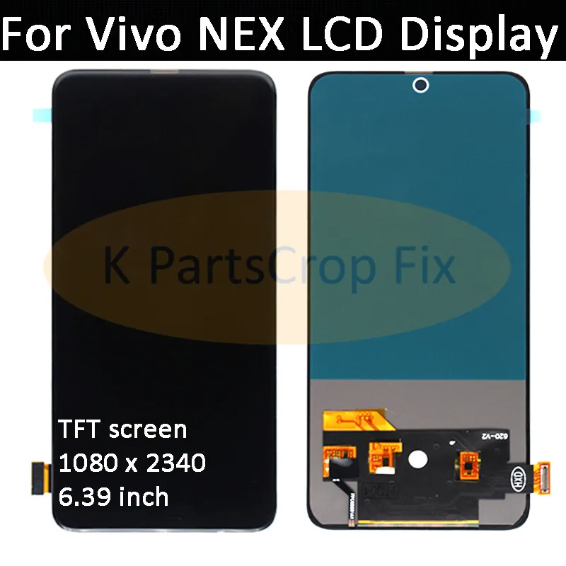 AMOLED дисплей для Vivo Nex передний ЖК-дисплей+ кодирующий преобразователь сенсорного экрана в сборе Замена для Vivo NEX lcd