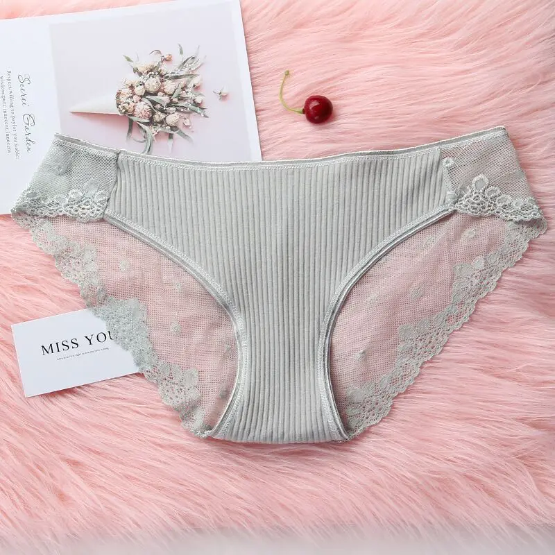 Трусики женские из мягкого хлопка удобное бесшовное нижнее белье приятные для