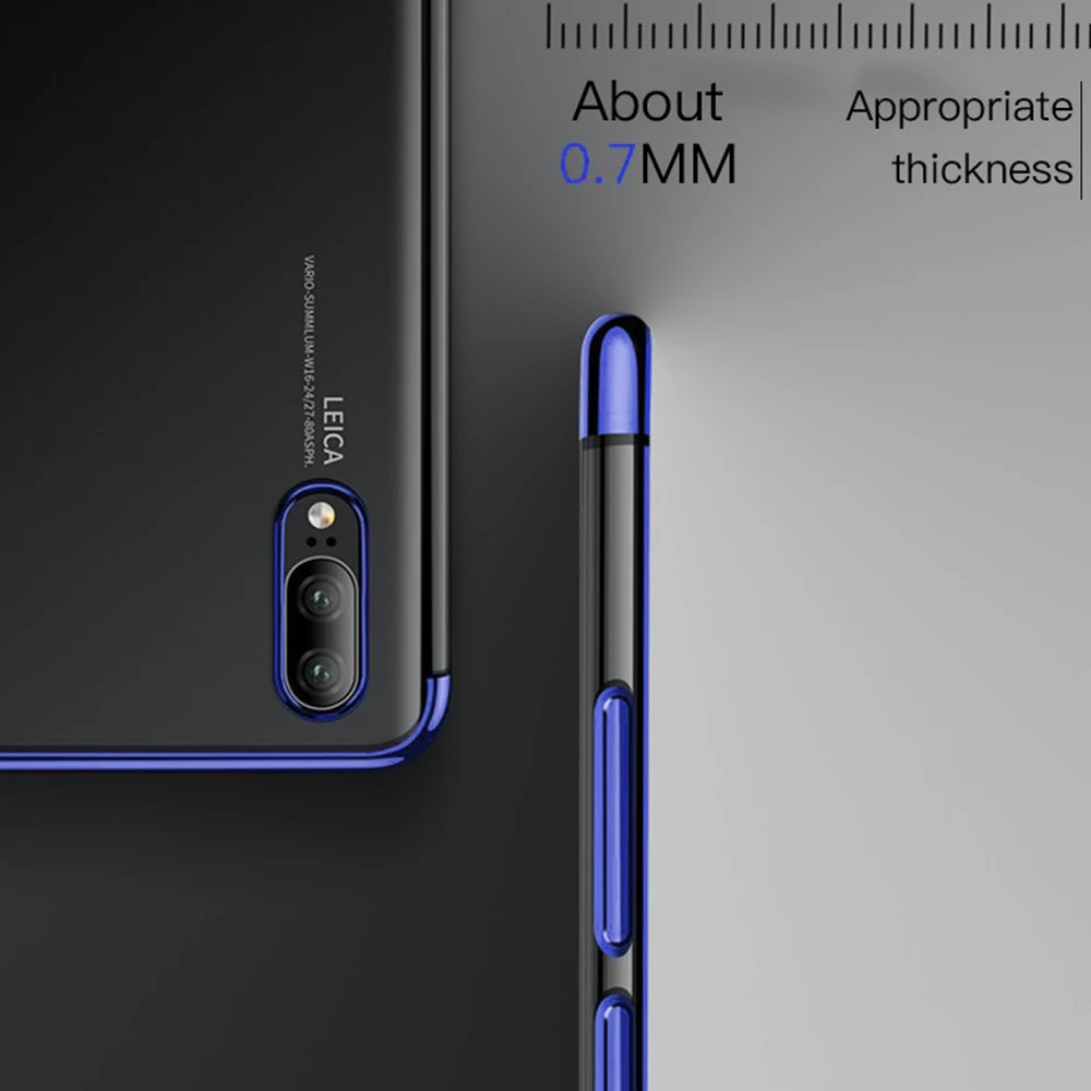 LAPOPNUT Electroplate Soft TPU Silicone Case for Xiaomi Pocophone F1 Mi Mix 3 A2 Lite 8 Cover Redmi Note 7 6 Pro | Мобильные