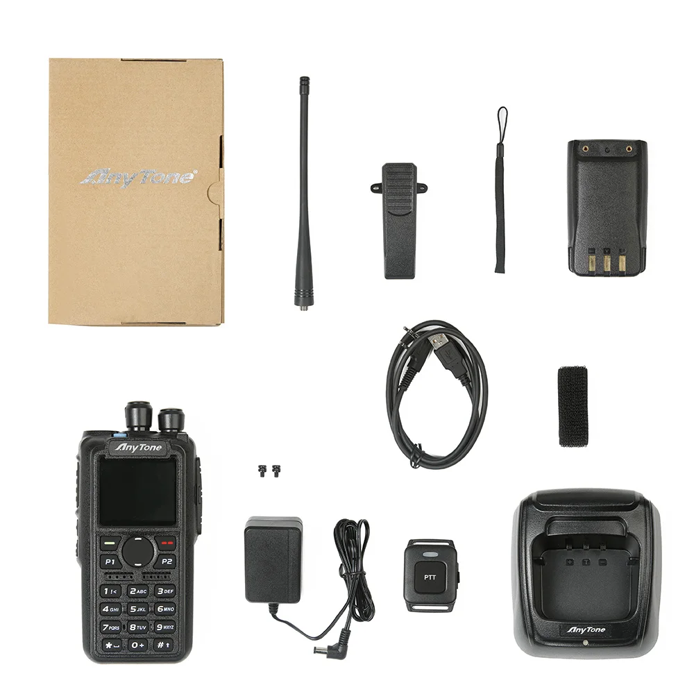 Двухдиапазонная рация Anytone AT D878UV Plus DMR цифровая аналоговая любительская