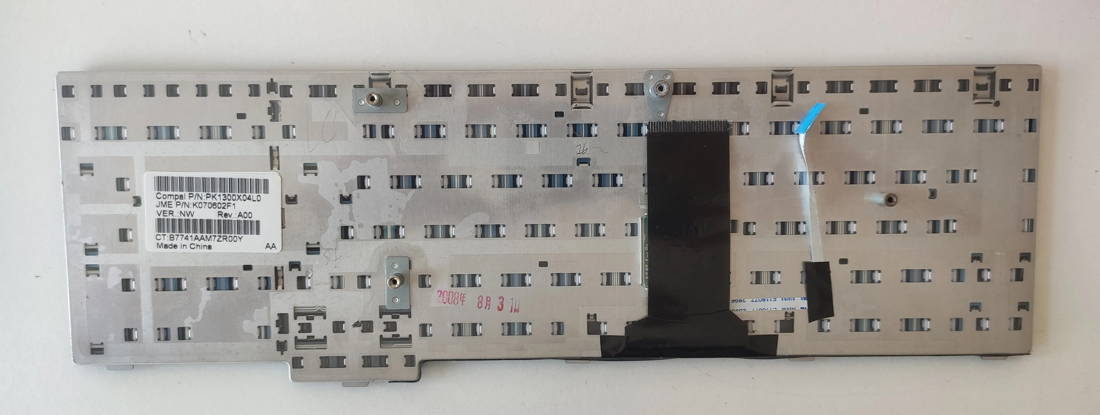 Оригинальный Новый норвежский язык для ноутбука HP 8710 8710P Вт черный PK1300X04L0 1PE169 -