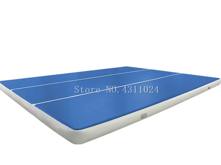 Скидка Надувной гимнастический матрас, воздушная дорожка с насосом, 4 м, 5 м, 6 м