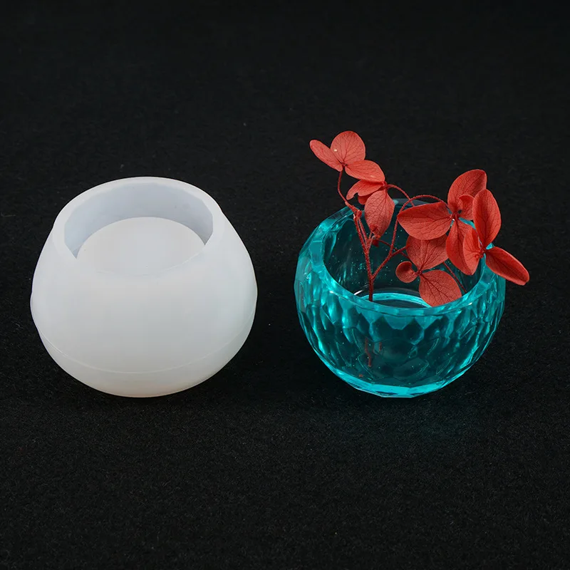 3D силиконовая форма для подсвечника сделай сам цветочный горшок суккулентных