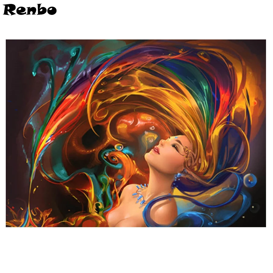 

full Square round diamond mosaic girl cartoon diamond painting cross stitch kits diy 3d embroidery rhinestone home decoration