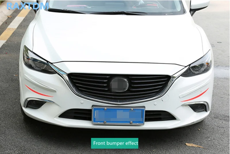 Автомобильный Стайлинг автомобильный бампер Противоударная полоса аксессуары