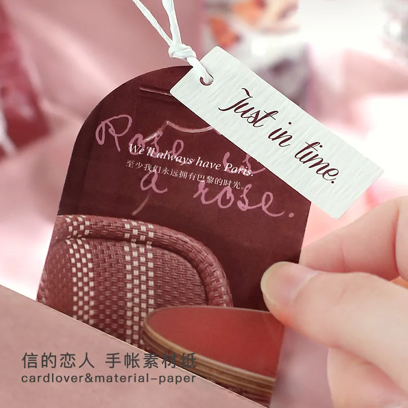 

Закладка-материал, упаковка, воспоминание земли, серия «сделай сам», Литературная бирка, украшение, коллаж, бумага с серной кислотой